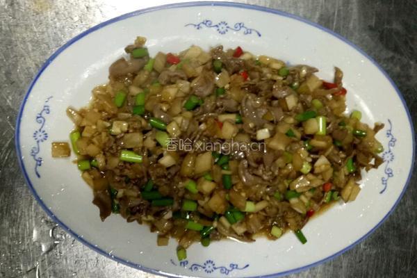 酸辣鸡杂的做法图解3