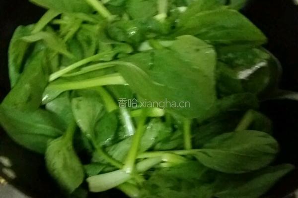 香菇炒青菜的做法图解3