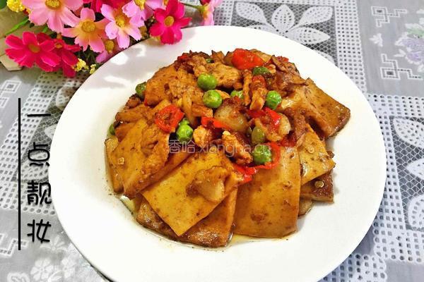 千页豆腐烧肉的做法图解7