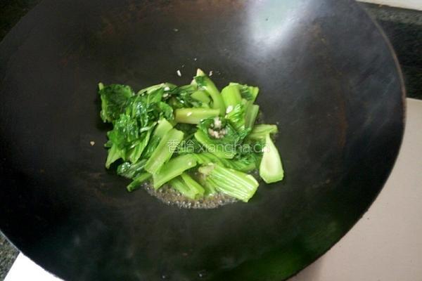 咸鸭蛋芥菜汤的做法图解3