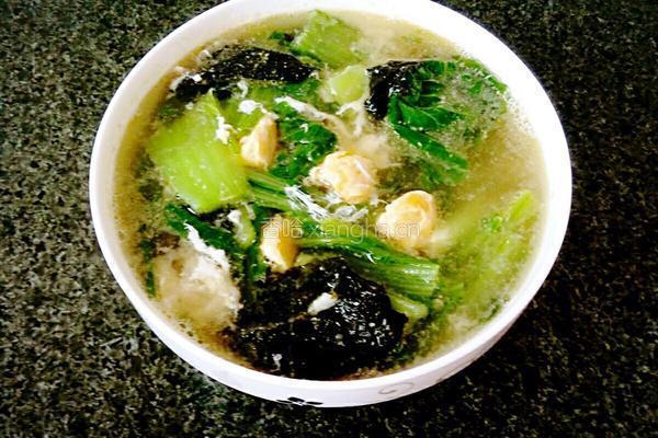 咸鸭蛋芥菜汤的做法图解6