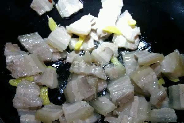 蒜苗回锅肉的做法图解6