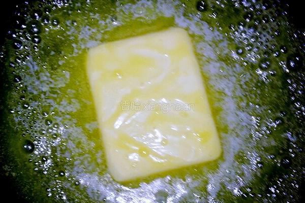 黄油绿豆糕的做法图解4
