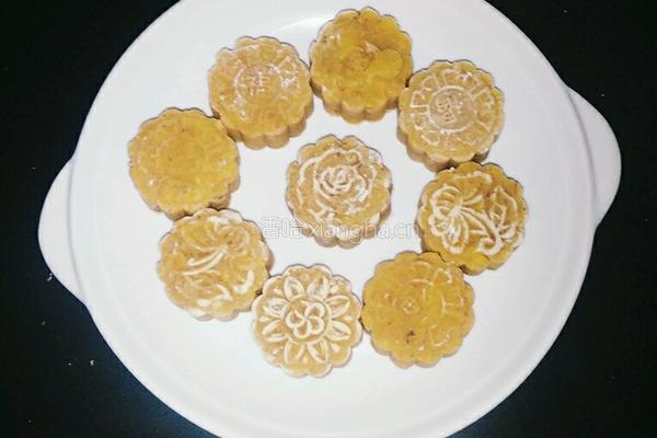 黄油绿豆糕的做法图解12