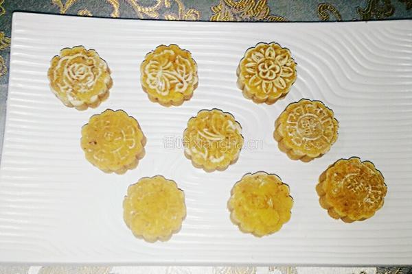 黄油绿豆糕的做法图解13