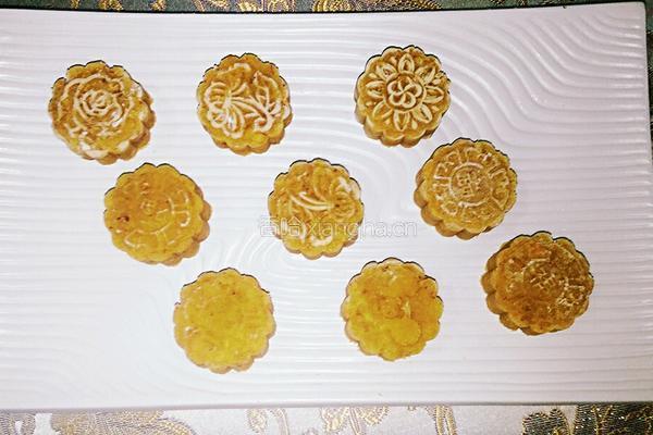 黄油绿豆糕的做法图解14