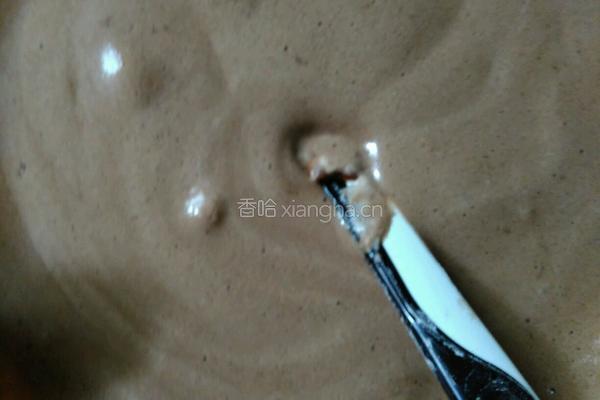 可可酸奶戚风蛋糕的做法图解4