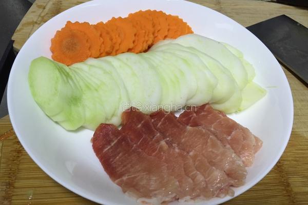 大芥蓝炒肉片的做法图解4