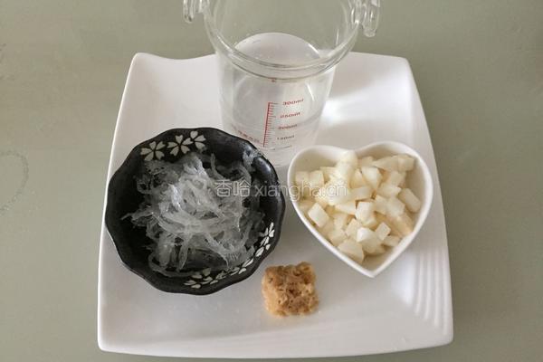 冰糖雪梨燕窝的做法图解5