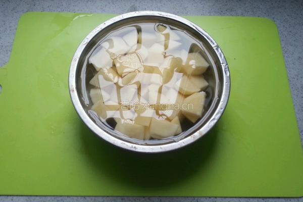 土豆烧肉的做法图解5
