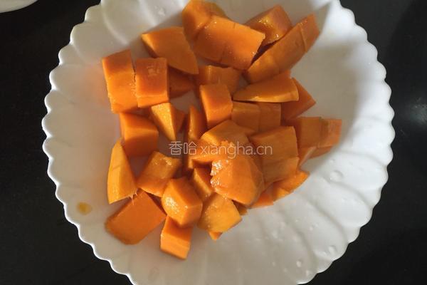 芒果炒肉的做法图解3