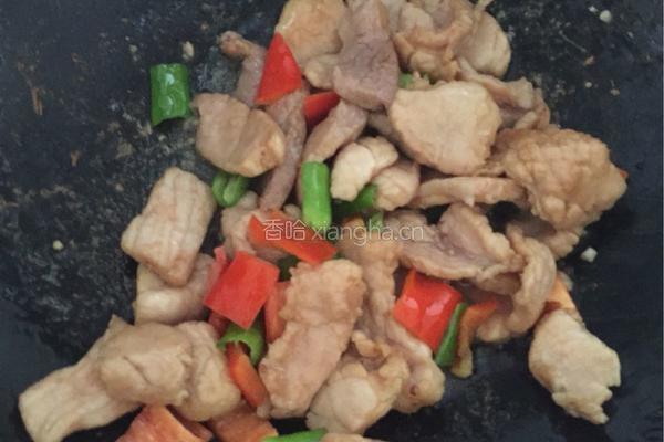 芒果炒肉的做法图解6