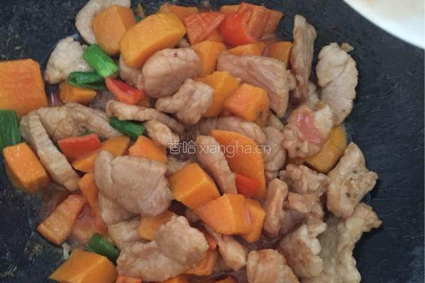 芒果炒肉的做法图解8