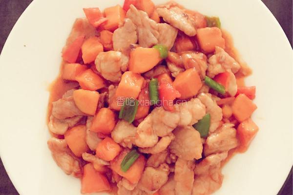 芒果炒肉的做法图解10