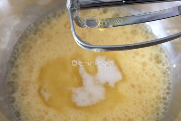 蒸奶油水果蛋糕的做法图解4