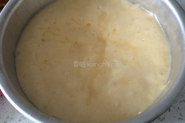 蒸奶油水果蛋糕的做法图解8