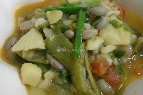 四季豆烩土豆的做法图解7