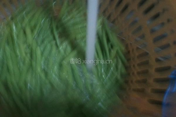 凉拌豆角的做法图解3