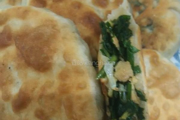 蒲公英 韭菜 菜盒子的做法图解11