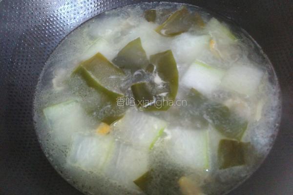 冬瓜海带咸肉汤的做法图解8