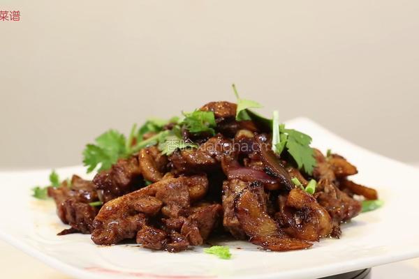 鲜姜炒鸭块的做法图解8