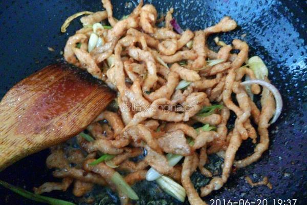 烧烤味里脊的做法图解5
