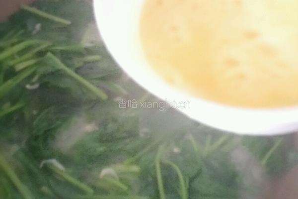 菠菜鸡蛋汤的做法图解3