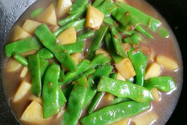 土豆炖豆角的做法图解8