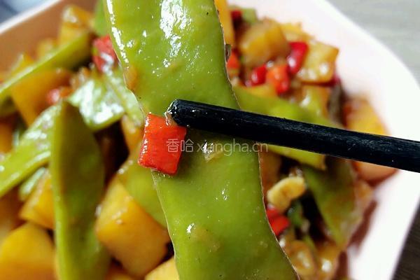 土豆炖豆角的做法图解13