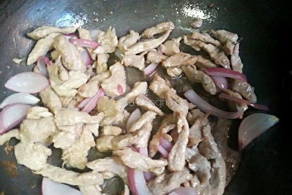 家常小炒肉的做法图解3