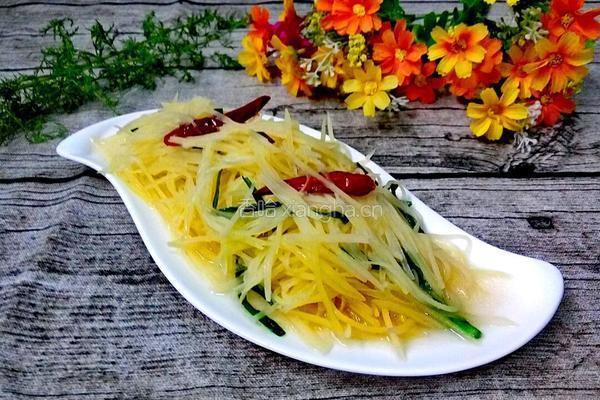 韭菜土豆丝的做法图解13