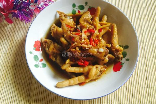 红烧凤爪（鸡爪）的做法图解7
