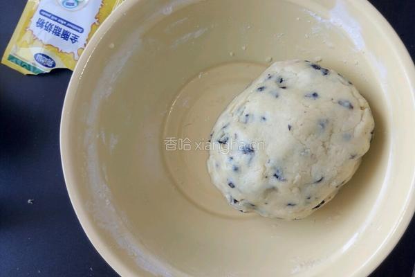 椰蓉蓝莓球的做法图解6