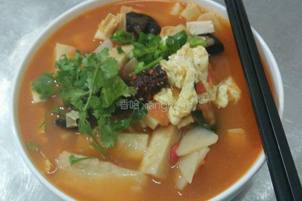 三鲜煮饼