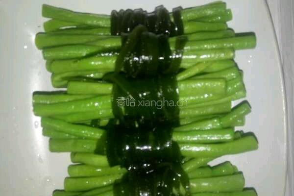 凉拌豆卷的做法图解6