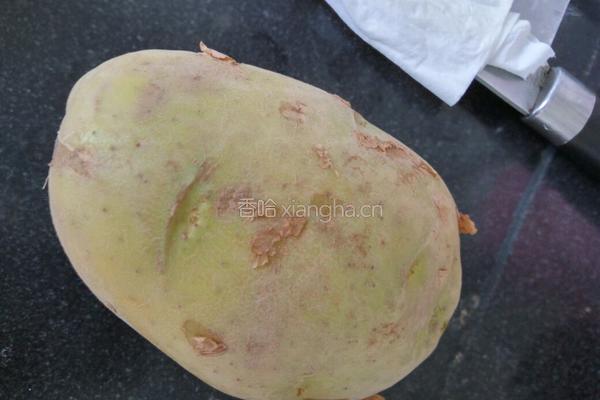 油煎土豆片的做法图解1