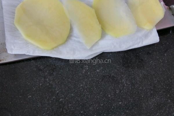 油煎土豆片的做法图解4