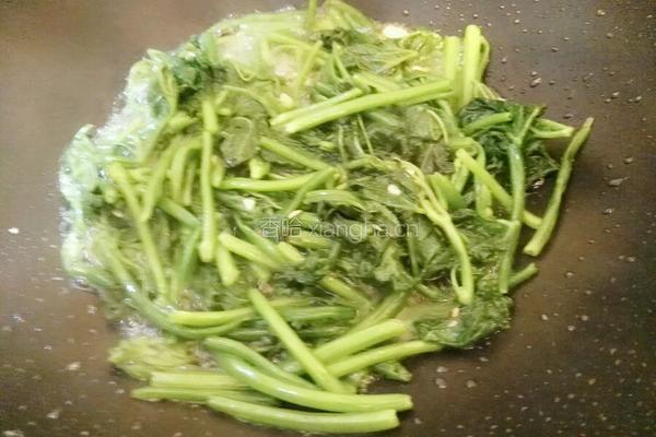 清炒南瓜藤的做法图解10