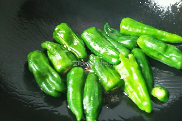 干煸辣椒豆角的做法图解4