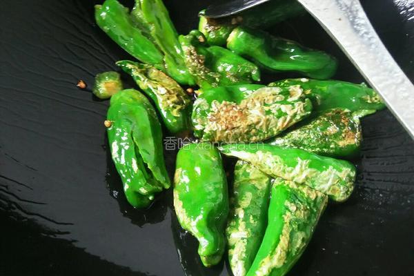 干煸辣椒豆角的做法图解5
