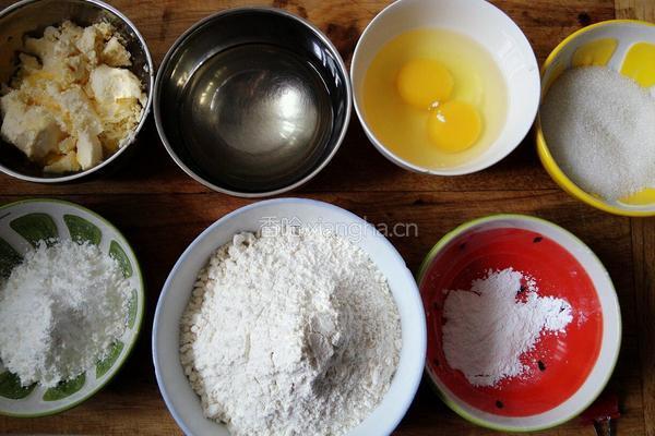 纽扣饼干的做法图解1