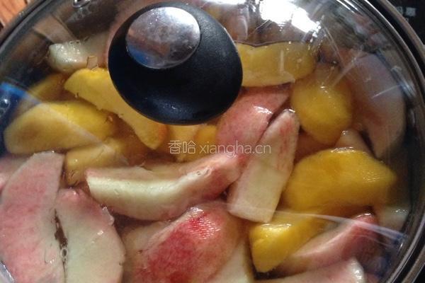 桃子罐头的做法图解6