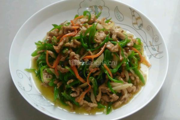 尖椒肉丝的做法图解5