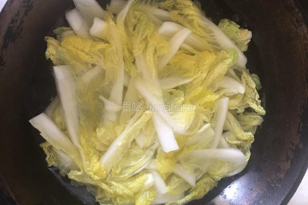 凉拌娃娃菜～山胡椒味的做法图解3