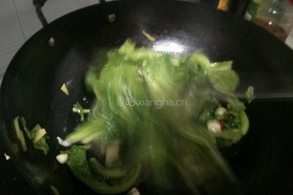 蒜子生菜的做法图解6