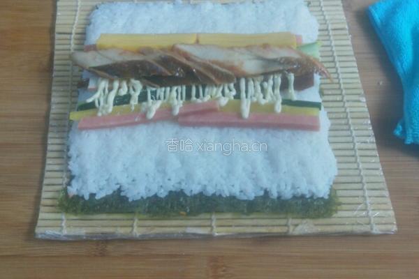 鳗鱼寿司的做法图解3