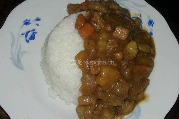 猪肉咖哩饭的做法图解5