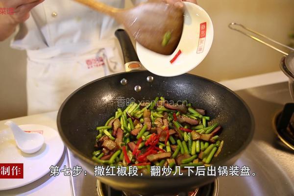 蒜台炒腊肉的做法图解11