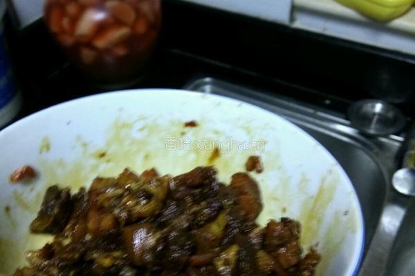 肉沫豆角盖浇的做法图解2