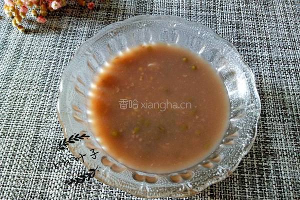 西瓜绿豆薏米爽的做法图解5